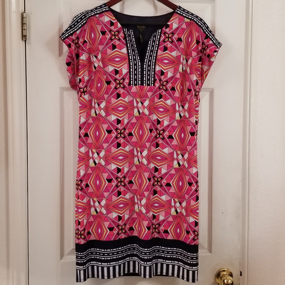 Laundry by Shelli Segal women's knee high dress Med